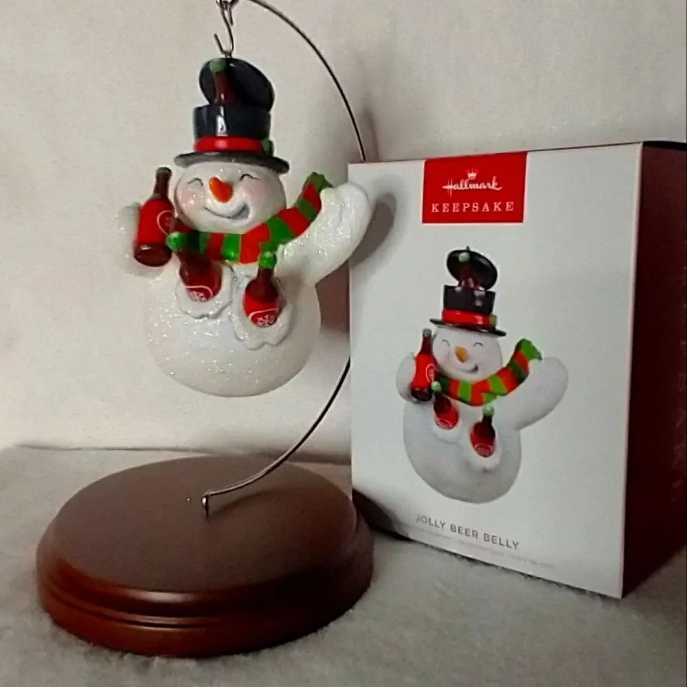 Hallmark Ornament Jolly Beer Belly
